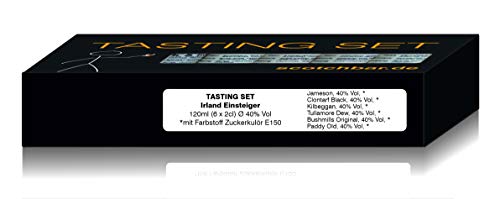 Whiskey Einsteiger Tasting Set Whiskey aus Irland inklusive mundgeblasenes Tasting-Glas – Bild 3