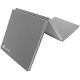 ProsourceFit Tri-Fold Folding Exercise Mat - Grey