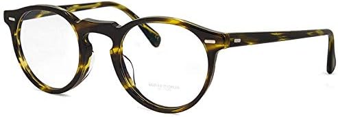 Amazon オリバーピープルズ Oliver Peoples メガネ アジアンフィット Ov5186a 1003 Gregory Peck 眼鏡 ボストン メンズ ファッション眼鏡 通販