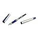 Monteverde Impressa, Fountain Pen, Silver w/Blue Trim, Fine Nib
