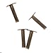 Vintaj Natural Brass 1/4 Inch Nail Head Rivets (20 Pieces)