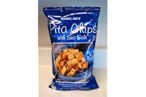 Trader Joe's Pita Chips With Sea Salt ( pack of 1)