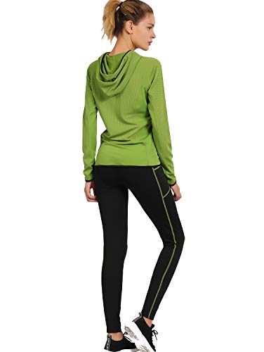 Active Wear Sets for Women -Workout Clothes Gym Wear TracksuitsYoga Jogging Track Outfit Legging Jacket 2 Pieces Set