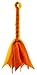 Squishy Face Studio Orange/Yellow Braided Fleece Lure for Flirt Pole V2