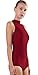 Speerise Women Mock Neck Sleeveless Leotard Lyra Spandex Dance Bodysuit