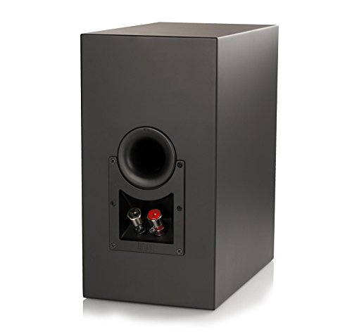 Elac BS Uni-Fi U5 (Pair) Bookshelf Speakers And Sanus BF24B1 (Pair) 24-inch Bookshelf Speaker Stands - Black