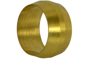 MI MADOL IMPORTS, LLC MADOL Brass Compression Fitting Ferrule [14CS] Sleeve Tube Fitting (7/8" Tube OD) Anillo de Compresion Para Tuberia