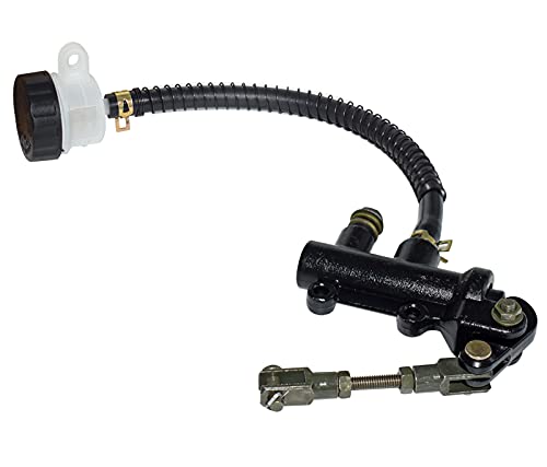 Photo 1 of RCRBT Motorcycle Rear Brake Master Cylinder Pump Hydraulic Refit for Motorbike ATV Dirt Bike Compatible with Kawasaki Ninja ZX6 ZX7