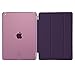 BESDATA Smart Cover,Case for 2014 Apple iPad Air 2, Ultra Thin Magnetic Smart Cover & Translucent Back Case with Auto Wake/Sleep + Screen Protector + Cleaning Cloth + Stylus, Purple
