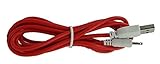 Generic FEA Bright Color Long Data and Charging Cord for NABI 2 II/NABI2-NV7A/NABI2-NVA (Red USB-DC-RD) (Wireless Phone Accessory)