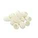 OR Pure Natural Silkworm Cocoon Facial Face Cleanser Beauty Tool Organic Natural White Silk Cocoon Balls Facial Skin Care Scrub Beauty Healthy Skin Care Remove Whitening Facial Cleanser Balls 50 Count