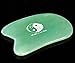 High Quality Jade Gua Sha Scraping Massage Tool for Facial Skincare,Smoother and Thicker Facial Skin Massager Treatment Therapy for Anti-Aging,Improves Circulation,Helps Puffinessï¼ˆ2019 Upgradeï¼‰