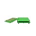 64 Holes (0#) Capsule Holder with Tamper for Size 0 Capsules Holding Tray