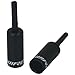 Jagwire 5mm Lined Alloy End Caps, Black, Bottle of 50