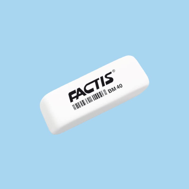 Box 60 Beveled Erasers BM40 FACTIS®