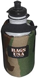 Water Bottle Holder 22 Oz Bottle Attach's on to Your Belt Made in U.s.a. (camoflauge)