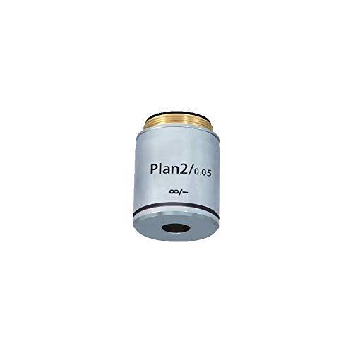 BoliOptics 2X Infinity-Corrected Semi-Plan Achromatic Microscope Objective Lens Working Distance 18.3mm BM13023121