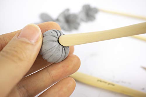 Mont Marte Modellier-Werkzeug aus Holz â 10 Doppelseitige Sculpting Werkzeuge in verschiedenen Formen â Ideal für das Bearbeiten von Ton – Bild 7