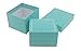 888 Display USA Ultra Elegant Teal Blue Jewelry Box - Perfect Ring box for that special someone. Luxurious proposal ring gift box