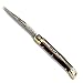 Laguiole knife personalized with initials on the spring - Direct from France