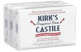 KIRKS NATURAL Original Coco Castile Soap, 3 Count