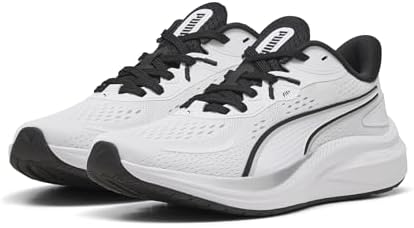 Skyrocket Lite Adult Unisex Straßen-Laufschuh, 2 White- Silver- Black, 42