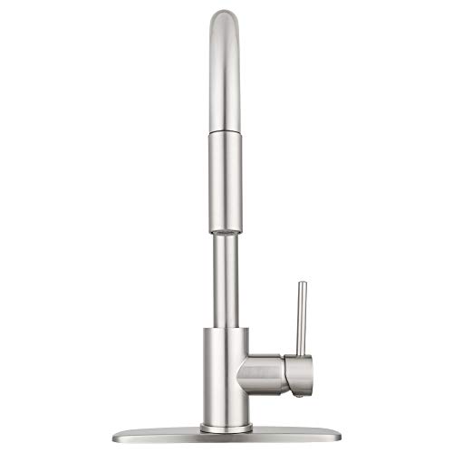 Pacific Bay Bellevue Pull-Down Kitchen Faucet (Brushed Satin Nickel) - Thumbnail 7