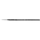 Yasutomo Silverado Brush, White Nylon, Size 00