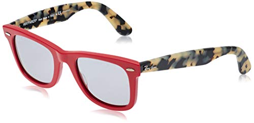 Ray Ban Rb2140 Original Wayfarer Sunglasses Red Polarized Grey 50 Mm Pricepulse
