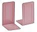 Acrimet Premium Bookends (Pink Color) (1 Pair)