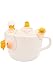 Kitan Club Putitto Sanrio Gudetama Cup Toy - Blind Box Includes 1 of 6 Collectable Figurines - Hangs on Thin, Flat Edges - Authentic Japanese Design - Made from Durable Plastic