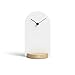 Umbra Sometime Modern Desk Clock, White