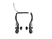 SHIMANO Unisex Br-t610 Deore BR T610 V Brakes Black Front, Black, Front UK
