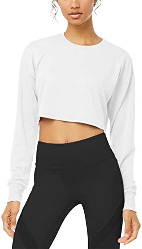 Bestisun Long Sleeve Crop Tops for 