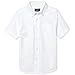 The Children's Place,Boys,Short Sleeve Oxford Shirt,White,X-Large