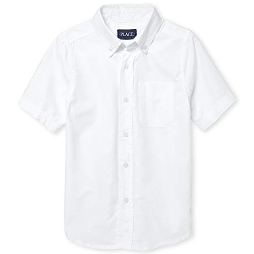 The-Childrens-Place-Boys-Short-Sleeve-Uniform-Oxford-Shirt