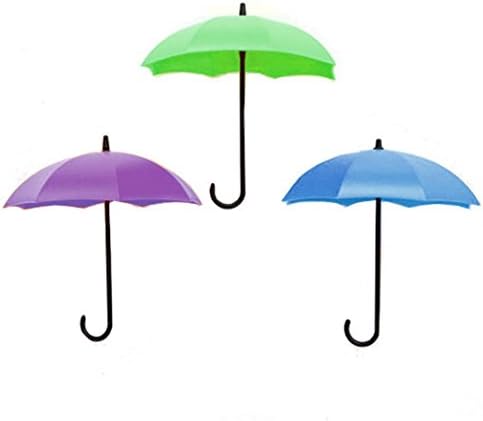 Ierkag Umbrella Wall Hooks Decoration Hanger Key Rack Holder Bathroom Kitchen Utility Hooks