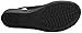 Crocs Women's Leigh Ann Slingback Wedge Sandal, black/black, 8 M US