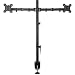 WALI Extra Tall Dual LCD Monitor Fully Adjustable Desk Mount Fits 2 Screens up to 27 inch, 22 lbs. Weight Capacity per Arm (M002XL), Black primary