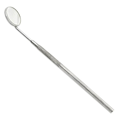 Yamalans Dental Mirror Dentist Stainless Steel Handle Tool for Teeth Cleaning Inspection