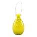 Achla Designs SV-01Y, Yellow Hanging Glass Flower Planter/Rooting Vase-Teardrop Shaped
