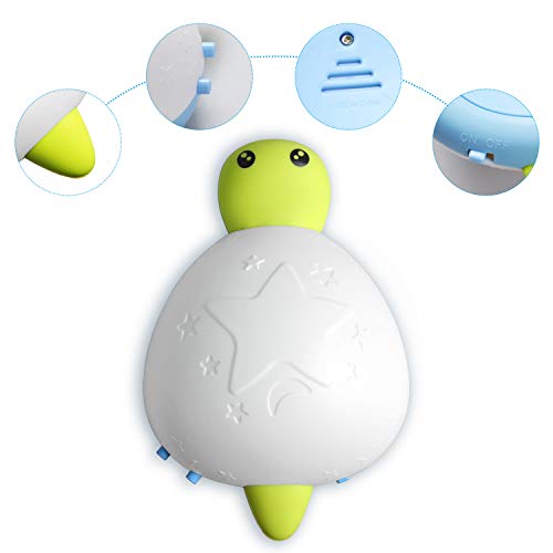 Baby Sleep Soother, Termichy Sound Machine and Night Light for Baby with Soft Music and Timer for Bedroom and Crib