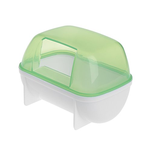 Sarora - Hamster Bathroom Sauna Room Pet Small Animals Rabbit Chinchilla Toilets Cleaning(Color Random)