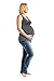 Kindred Bravely Ultra Soft French Terry Nursing Tank Top For Maternity/Breastfeeding (Grey, XX-Large)