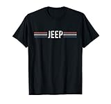 Jeep America T-Shirt Grunge Distressed Logo Flag