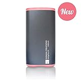 Human Creations EnergyFlux G3 Rechargeable Hand Warmer - Electric Hand Warmer with Powerbank - Wrap-Around Hot Pocket Warmer - Warm Hands for Men and Women (Pink, 5200mAh)