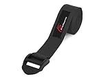 Prosource Fit Cinch Buckle Yoga Strap, Durable Cotton 8ft. x 1.5in for Stretching, Holding Yoga Poses and Physical Therapy