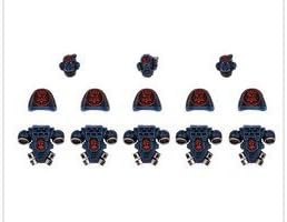 40K Models Space Marines Crimson Fists Tactical Squad Upgrade