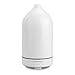 Stone Diffuser, iHeoco Hand-Crafted Ultrasonic Essential Oil Diffuser for Aromatherapy, 120ml Ceramic Oil Diffuser, Running 4-8Hours, Auto Shut-Off Ultrasonic Porcelain Humidifier