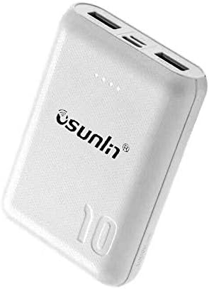 Power Bank 10000mAh, Smallest and Lightest 10000mAh External Batteries, Ultra-Compact, High-Speed Charging Power Bank for iPhone, Samsung Galaxy and More (10000mAh White)